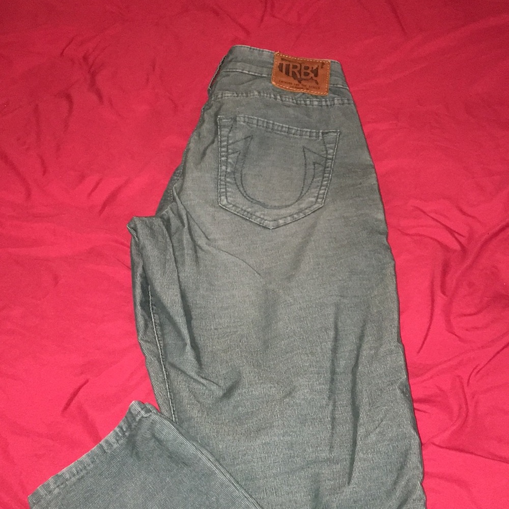 Women’s true religion cord pants size 26